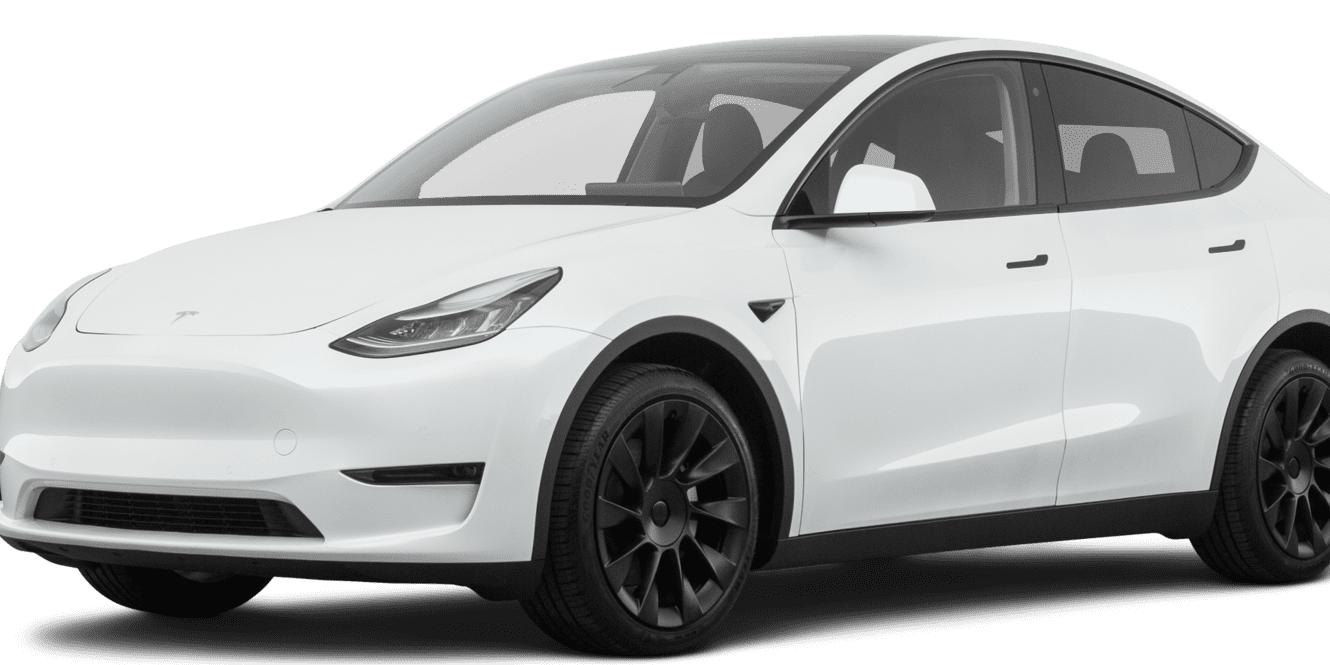 TESLA MODEL Y 2021 5YJYGDEE8MF205261 image